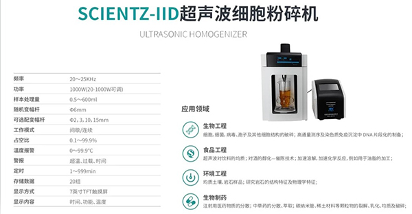 仪器及参数
