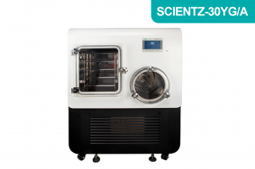 中试型圆仓方管硅油加热原位冷冻干燥机SCIENTZ-30YG/A